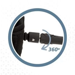 AKTIVE Leash Paddle Surf Spiral, Double Goujon Pivotant, Néoprène, 305 Cm, Noir -Vêtements De Plongée Soldes aktive leash paddle surf spiral double goujon pivotant neoprene 305 cm noir 4