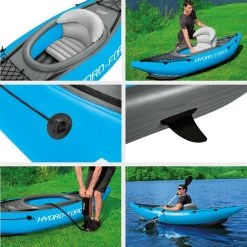 Bestway Hydro Force Kayak Cove Champion -Vêtements De Plongée Soldes bestway hydro force kayak cove champion 3