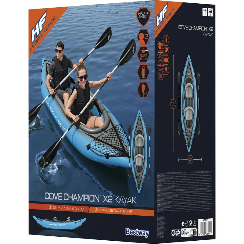Bestway Hydro Force Kayak Cove Champion X2 2 Bestway Hydro Force Kayak Cove Champion X2 – Image 2
