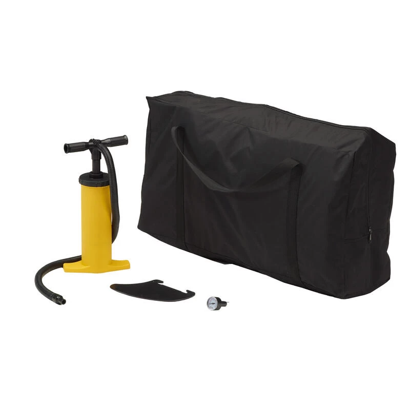 Canoë Kayak Gonflable Bleu 1 à 2 Places + Pagaie + Sac Transport + Pompe Double 4 Canoë Kayak Gonflable Bleu 1 à 2 Places + Pagaie + Sac Transport + Pompe Double – Image 4