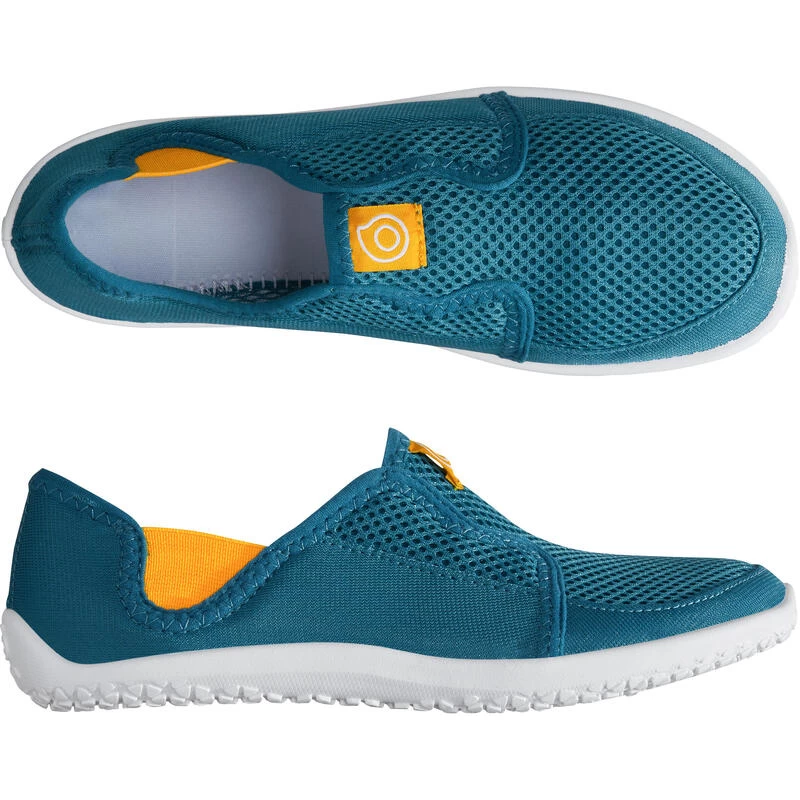 Chaussures Aquatiques Aquashoes 120 Enfant Bleues Jaunes 2 Chaussures Aquatiques Aquashoes 120 Enfant Bleues Jaunes – Image 2