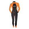 BEUCHAT Combinaison De Plongée Sous-marine 3 Mm Femme ATOLL, Orange Et Noir