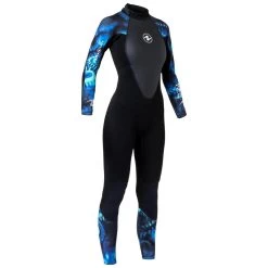 Combinaison Plongée Aqualung Femme Néoprène 3mm - HYDROFLEX Noir/Bleu -Vêtements De Plongée Soldes combinaison plongee aqualung femme neoprene 3mm hydroflex noirbleu 7