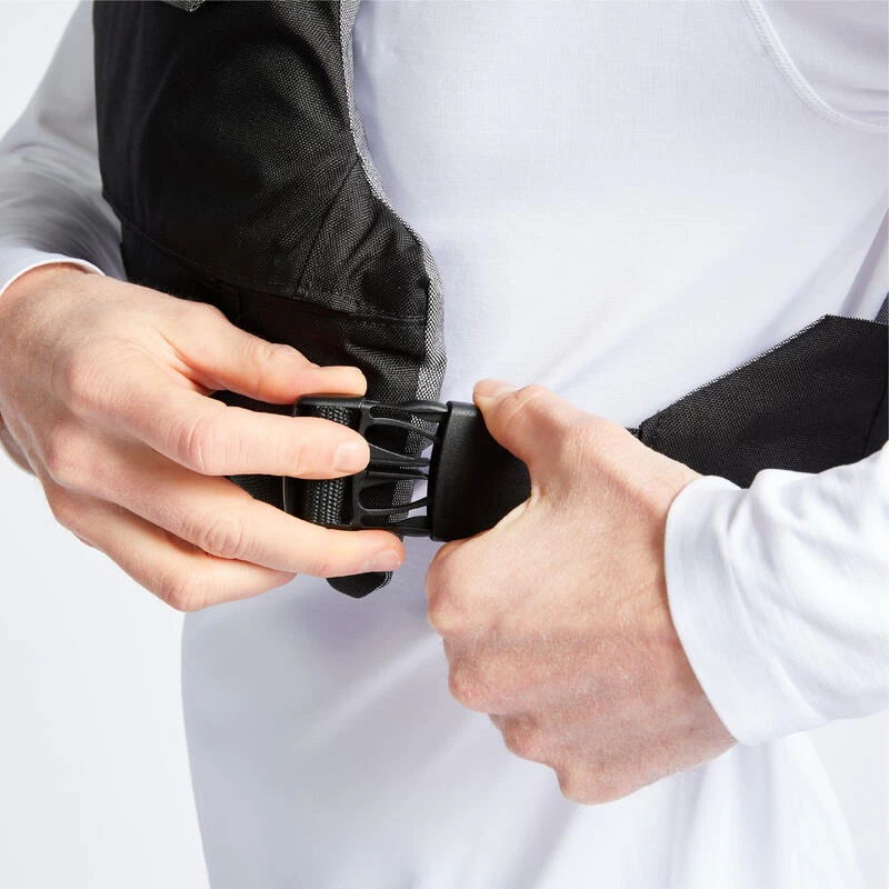 Tribord Gilet D'aide à La Flottabilité BA 50 Newtons Voile Club Noir 4 Tribord Gilet D'aide à La Flottabilité BA 50 Newtons Voile Club Noir – Image 4