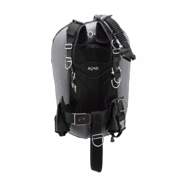 Jeu D'ailes De Plongée - AQOR Rec 38 Confort Réglable Acier Inoxydable 1 Jeu D'ailes De Plongée - AQOR Rec 38 Confort Réglable Acier Inoxydable