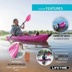 Kayak Enfant 6 Ft. LIFETIME Wave™ #90827 -Vêtements De Plongée Soldes kayak enfant 6 ft lifetime wave 90827 5