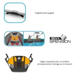 Kayak Gonflable ALAMEDA - SEVYLOR - 3 Personnes 12 Kayak Gonflable ALAMEDA - SEVYLOR - 3 Personnes -Vêtements De Plongée Soldes kayak gonflable alameda sevylor 3 personnes 5