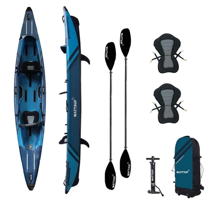 Kayak Gonflable TORPEDO 2P HP - 426cm/13'9x78cm/31' - DropStitch MAX 220 Kg 1 Kayak Gonflable TORPEDO 2P HP - 426cm/13'9x78cm/31' - DropStitch MAX 220 Kg