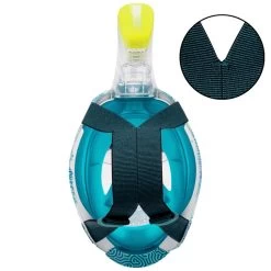 Kit De Snorkeling Masque Easybreath 540FT Freetalk Palmes Bleu Adulte Corail -Vêtements De Plongée Soldes kit de snorkeling masque easybreath 540ft freetalk palmes bleu adulte corail 4