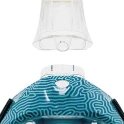 Kit De Snorkeling Masque Easybreath 540FT Freetalk Palmes Bleu Adulte Corail -Vêtements De Plongée Soldes kit de snorkeling masque easybreath 540ft freetalk palmes bleu adulte corail 5