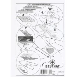 BEUCHAT Kit Pièce De Réparation Néoprène -Vêtements De Plongée Soldes kit piece de reparation neoprene 2