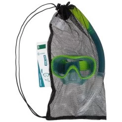 Kit Plongée Masque Et Tuba Snorkeling 100 Valve Enfant Vert Fluo -Vêtements De Plongée Soldes kit plongee masque et tuba snorkeling 100 valve enfant vert fluo 9