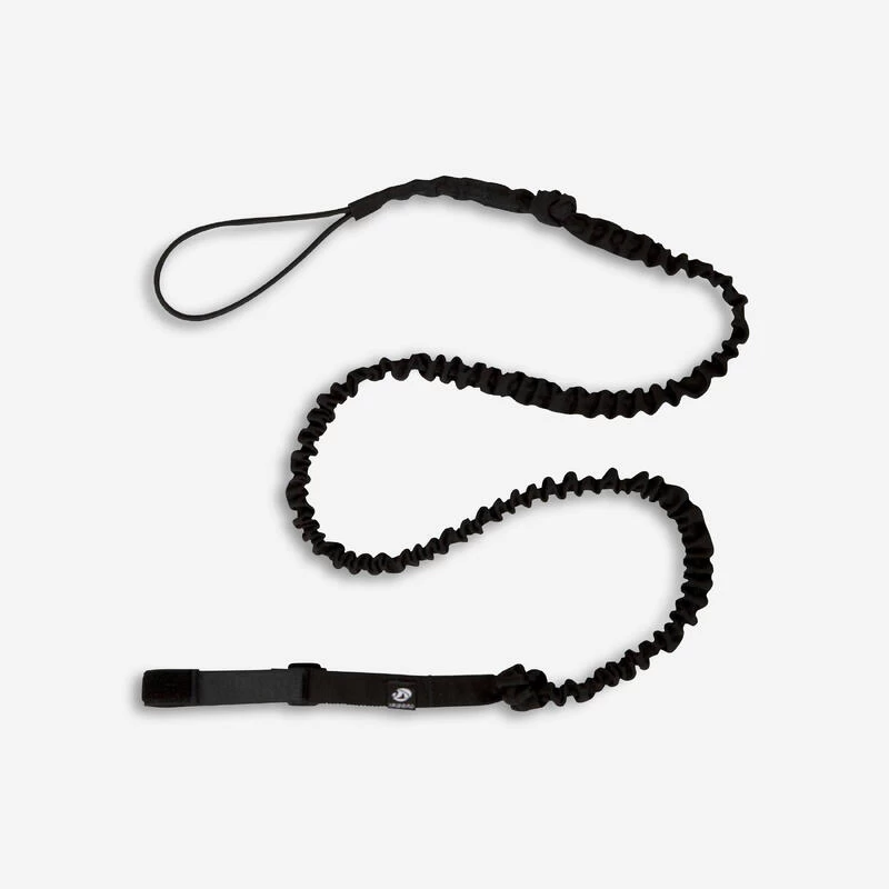 Tribord Leash De Pagaie De Kayak élastique Noir 1 Tribord Leash De Pagaie De Kayak élastique Noir