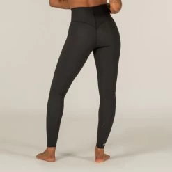 LEGGING DE SURF ANTI UV RACHEL NOIR SECONDE PEAU ET TAILLE HAUTE GAINANTE -Vêtements De Plongée Soldes legging de surf anti uv rachel noir seconde peau et taille haute gainante 3