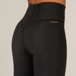 LEGGING DE SURF ANTI UV RACHEL NOIR SECONDE PEAU ET TAILLE HAUTE GAINANTE -Vêtements De Plongée Soldes legging de surf anti uv rachel noir seconde peau et taille haute gainante 5