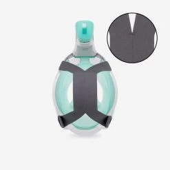 Masque Easybreath+ De Surface Valve Acoustique Adulte - 540 Freetalk Laguna -Vêtements De Plongée Soldes masque easybreath de surface valve acoustique adulte 540 freetalk laguna 3