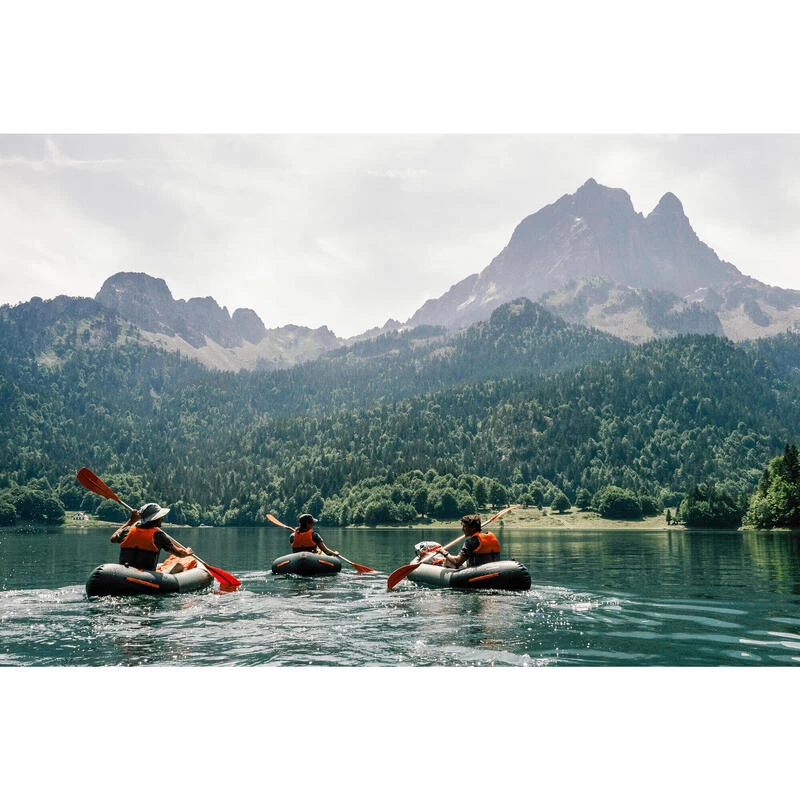 Packraft 100 Kayak Gonflable Rivière TPU 1 Place - PR100 2 Packraft 100 Kayak Gonflable Rivière TPU 1 Place - PR100 – Image 2