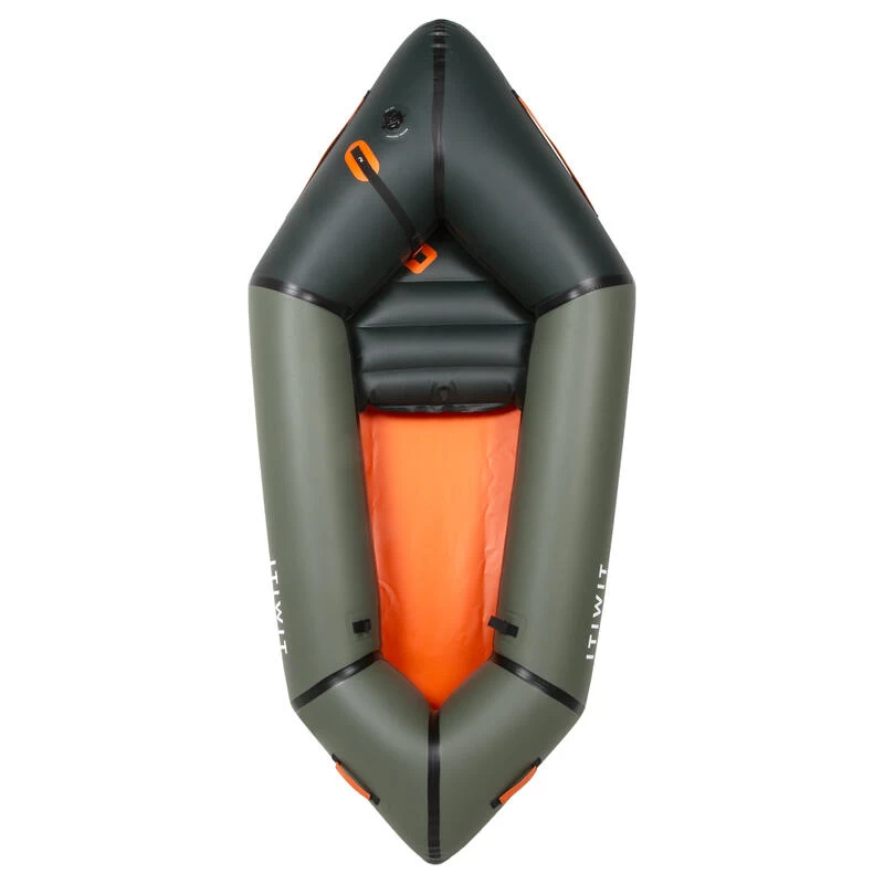 Packraft 100 Kayak Gonflable Rivière TPU 1 Place - PR100 5 Packraft 100 Kayak Gonflable Rivière TPU 1 Place - PR100 – Image 5