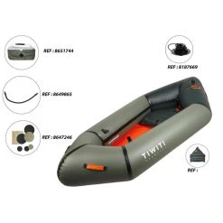 Packraft 100 Kayak Gonflable Rivière TPU 1 Place - PR100 16 Packraft 100 Kayak Gonflable Rivière TPU 1 Place - PR100 -Vêtements De Plongée Soldes packraft 100 kayak gonflable riviere tpu 1 place pr100 6