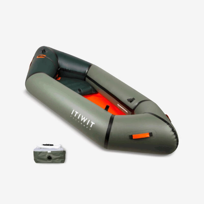 Packraft 100 Kayak Gonflable Rivière TPU 1 Place - PR100 1 Packraft 100 Kayak Gonflable Rivière TPU 1 Place - PR100