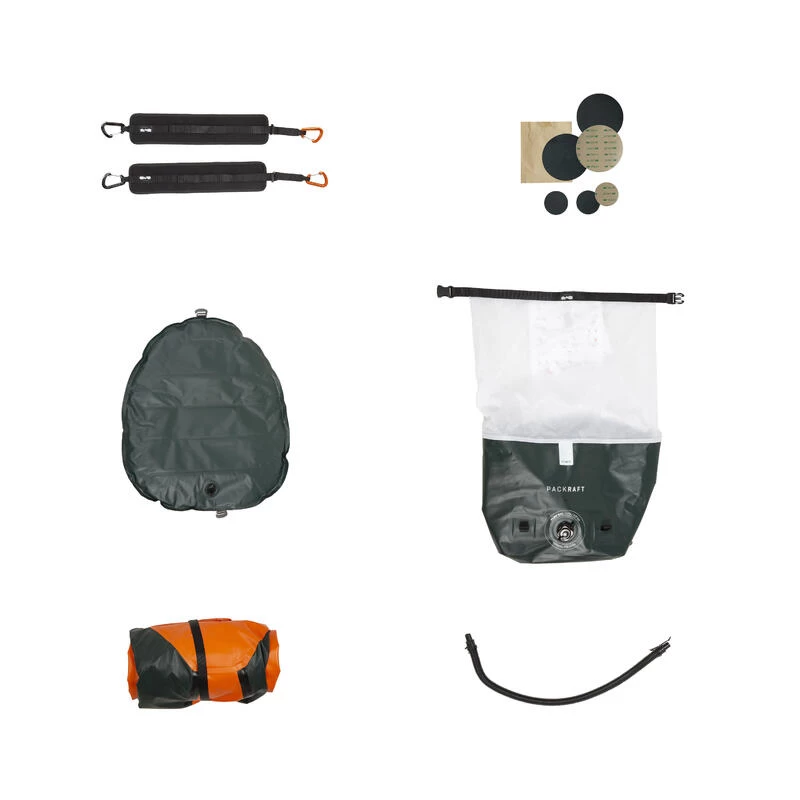 Packraft 500 Kayak Gonflable TPU Rivière 1 Place Zip étanche - PR500 10 Packraft 500 Kayak Gonflable TPU Rivière 1 Place Zip étanche - PR500 – Image 10