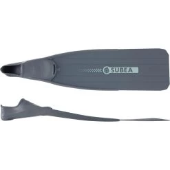 Palmes Apnée Freediving FRD 500 Gris Tempête -Vêtements De Plongée Soldes palmes apnee freediving frd 500 gris tempete 2