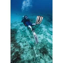 Vêtements De Plongée Soldes -Vêtements De Plongée Soldes palmes plongee ff 500 power blanc noir 1