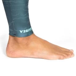 Pantalon De Combinaison D'apnée Freediving Néoprène 3mm FRD900 Gris Vert -Vêtements De Plongée Soldes pantalon de combinaison dapnee freediving neoprene 3mm frd900 gris vert 4