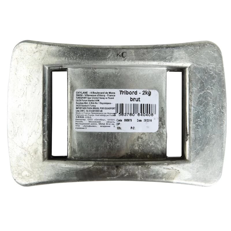 Plombs Plongée Brut 2kg Pour Plongée, Chasse Sous Marine, Apnée 3 Plombs Plongée Brut 2kg Pour Plongée, Chasse Sous Marine, Apnée – Image 3