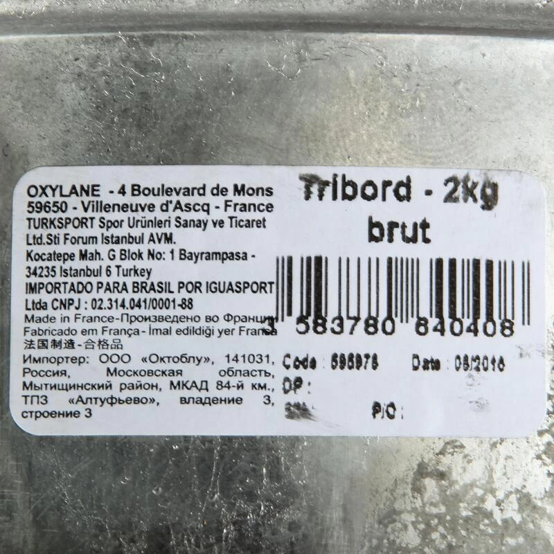 Plombs Plongée Brut 2kg Pour Plongée, Chasse Sous Marine, Apnée 8 Plombs Plongée Brut 2kg Pour Plongée, Chasse Sous Marine, Apnée – Image 8