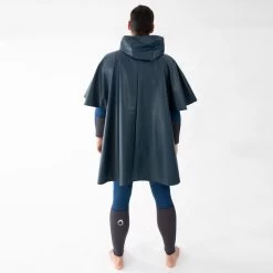 Poncho Coupe-vent Polaire De Plongée Sous-marine SCD Bleu Foncé -Vêtements De Plongée Soldes poncho coupe vent polaire de plongee sous marine scd bleu fonce 2