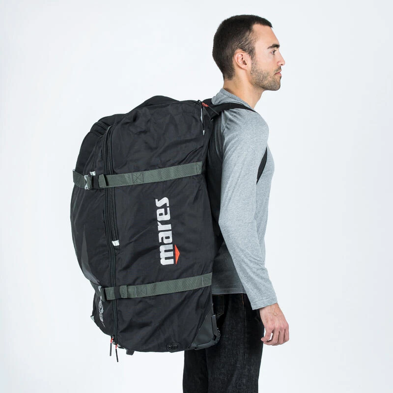 Sac De Plongée MARES CRUISER ROLLER 128L Noir 2 Sac De Plongée MARES CRUISER ROLLER 128L Noir – Image 2