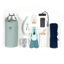 Sac étanche IPX4 10L Kaki -Vêtements De Plongée Soldes sac etanche ipx4 10l kaki 3