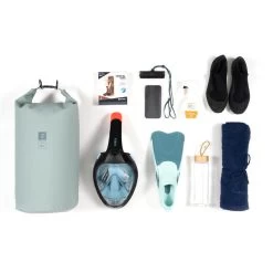 Sac étanche IPX4 20L Kaki -Vêtements De Plongée Soldes sac etanche ipx4 20l kaki 3