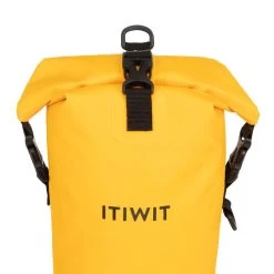 SAC POLOCHON ÉTANCHE 10L JAUNE -Vêtements De Plongée Soldes sac polochon etanche 10l jaune 6