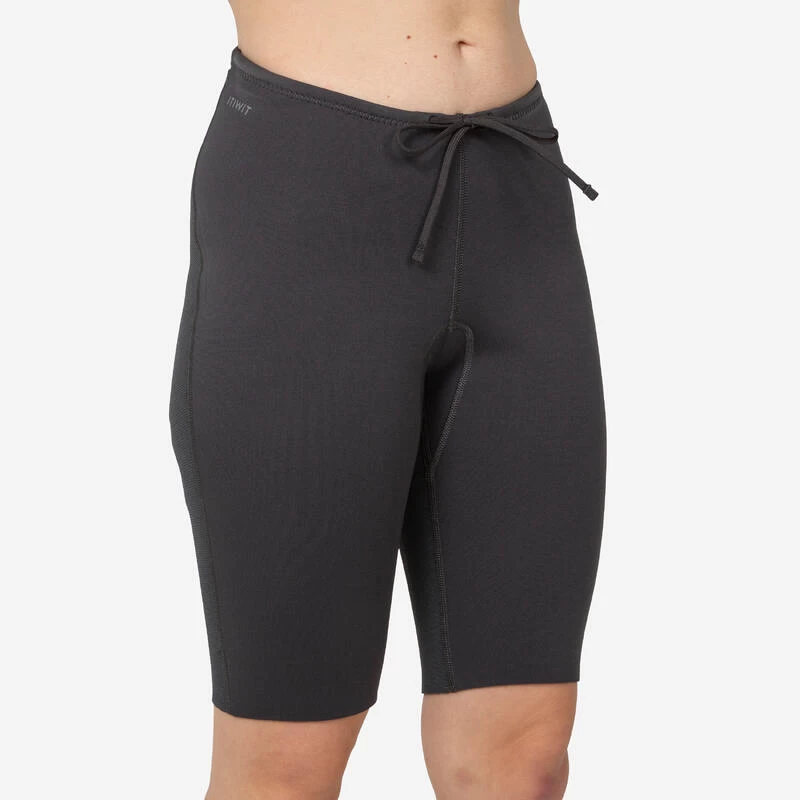 Short En Néoprène 2mm De Canoë Kayak Et Stand Up Paddle Femme 3 Short En Néoprène 2mm De Canoë Kayak Et Stand Up Paddle Femme – Image 3