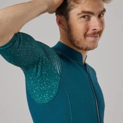 Top Anti UV Manches Courtes Homme Néoprène 1.5mm - Navy -Vêtements De Plongée Soldes top anti uv manches courtes homme neoprene 15mm navy 3