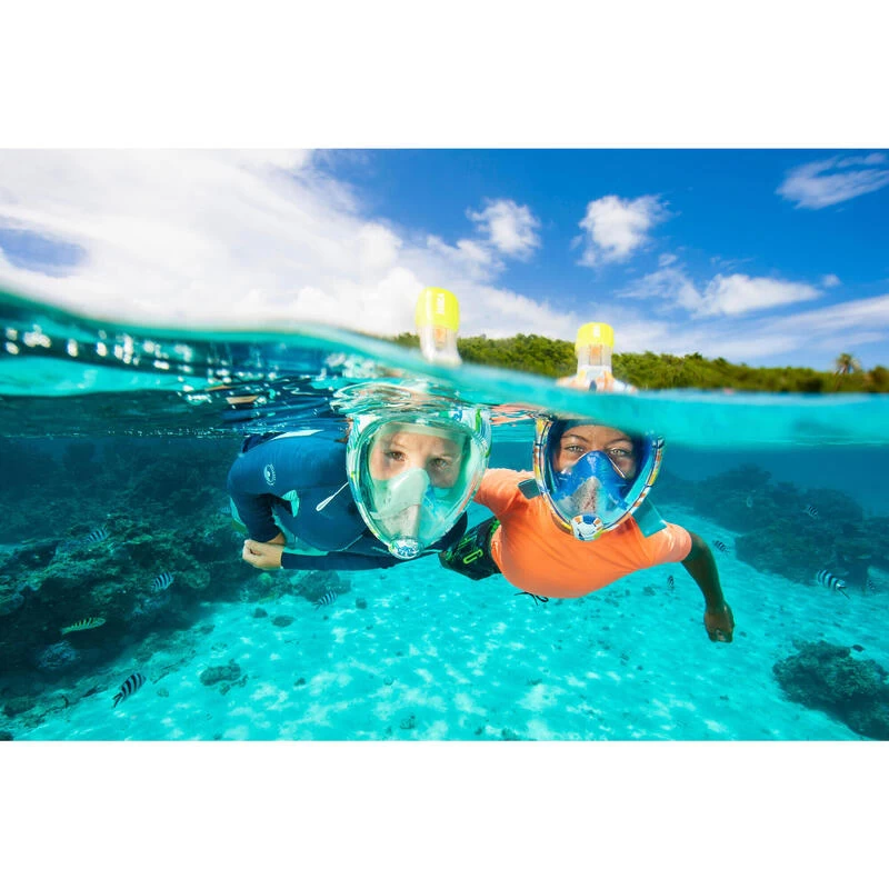 Top Anti UV Manches Longues Enfant Néoprène 1.5mm - Bleu 2 Top Anti UV Manches Longues Enfant Néoprène 1.5mm - Bleu – Image 2