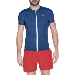 Top De Snorkeling 1,5mm SNK 100 Homme Bleu Foncé 12 Top De Snorkeling 1,5mm SNK 100 Homme Bleu Foncé -Vêtements De Plongée Soldes top de snorkeling 15mm snk 100 homme bleu fonce 2