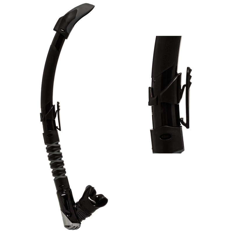 Tuba Aqualung Zephyr Flex Adulte Noir De Snorkeling Et Plongée Bouteille 2 Tuba Aqualung Zephyr Flex Adulte Noir De Snorkeling Et Plongée Bouteille – Image 2