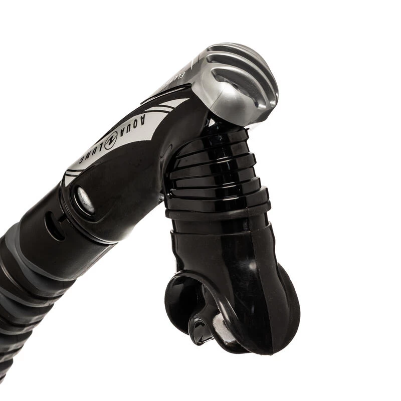 Tuba Aqualung Zephyr Flex Adulte Noir De Snorkeling Et Plongée Bouteille 4 Tuba Aqualung Zephyr Flex Adulte Noir De Snorkeling Et Plongée Bouteille – Image 4