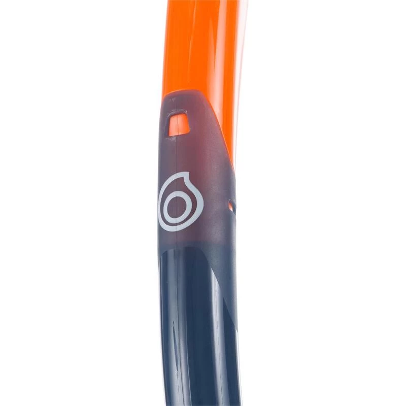 Tuba Plongée Avec Soupape - 100 Gris Tempête 3 Tuba Plongée Avec Soupape - 100 Gris Tempête – Image 3