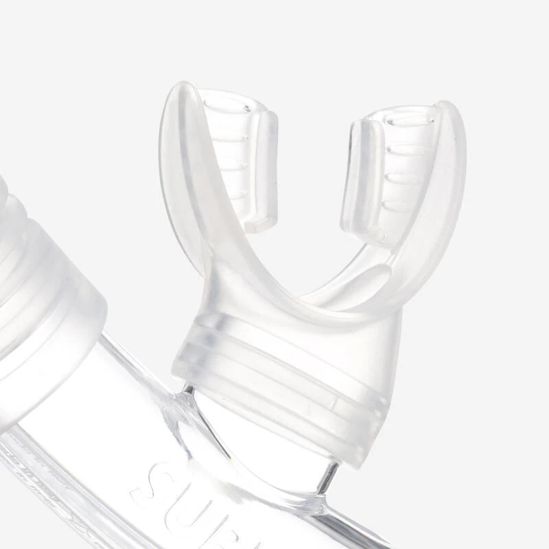 Tuba Plongée Avec Soupape - 100 Kaki 5 Tuba Plongée Avec Soupape - 100 Kaki – Image 5