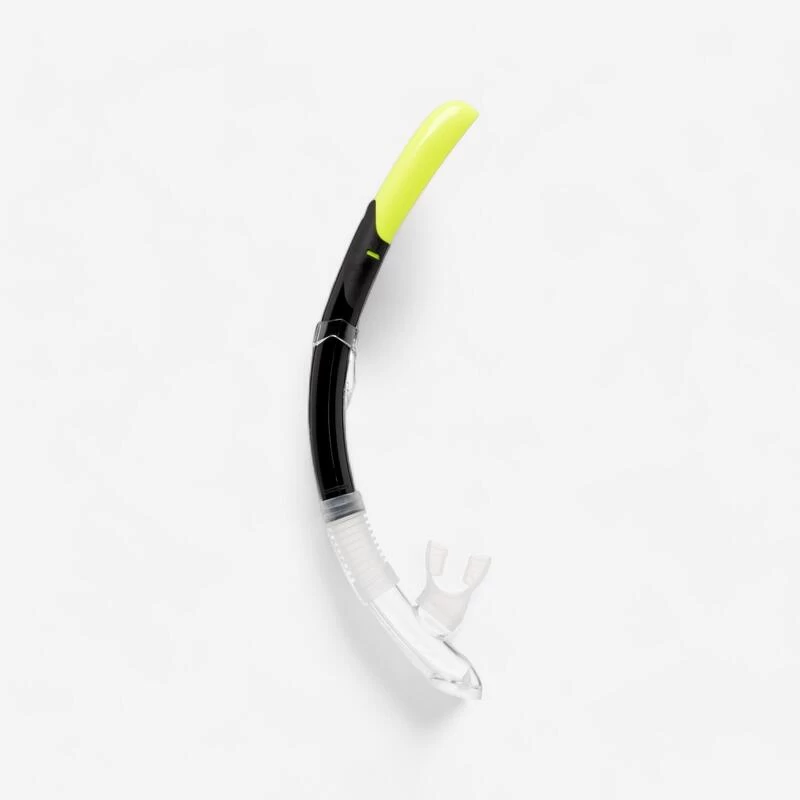 Tuba Plongée Avec Soupape - 100 Noir 1 Tuba Plongée Avec Soupape - 100 Noir