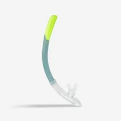 Tuba Plongée Avec Soupape - 100 Vert Clair