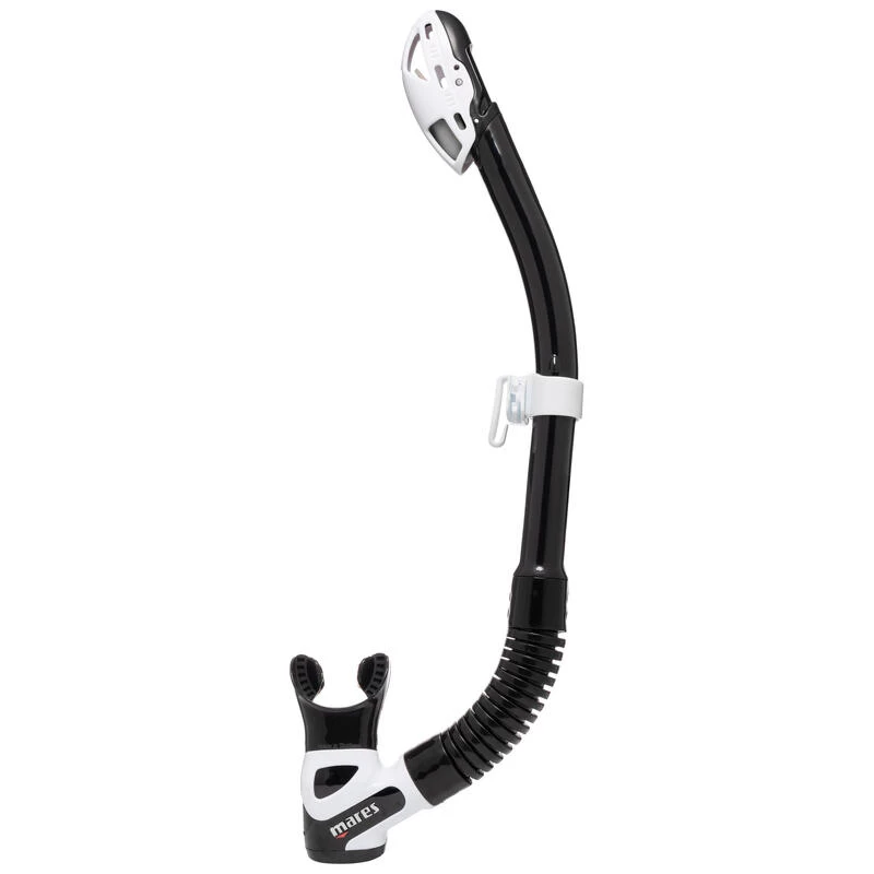 Tuba Plongée MARES - Rebel Dry Noir Et Blanc 2 Tuba Plongée MARES - Rebel Dry Noir Et Blanc – Image 2