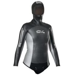 Veste Apnée C4 CARBON Femme Néoprène Glide Skin 3mm - Sideral -Vêtements De Plongée Soldes veste apnee c4 carbon femme neoprene glide skin 3mm sideral 6