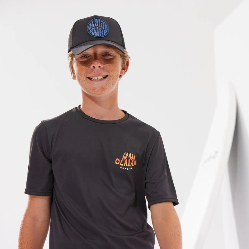 Water Tee Shirt Junior Manche Courte Vague Et Feu 2 Water Tee Shirt Junior Manche Courte Vague Et Feu – Image 2