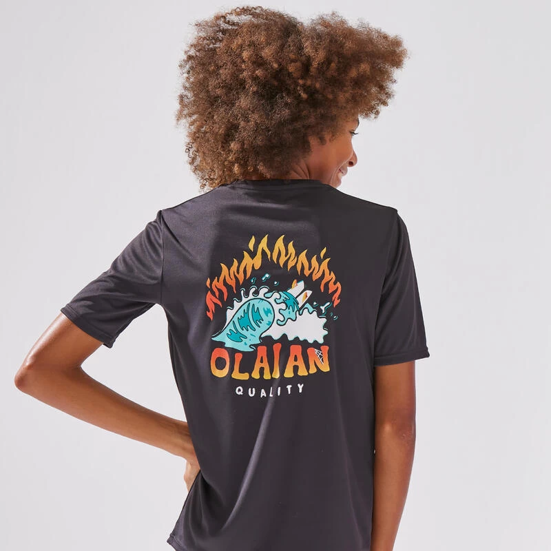 Water Tee Shirt Junior Manche Courte Vague Et Feu 4 Water Tee Shirt Junior Manche Courte Vague Et Feu – Image 4