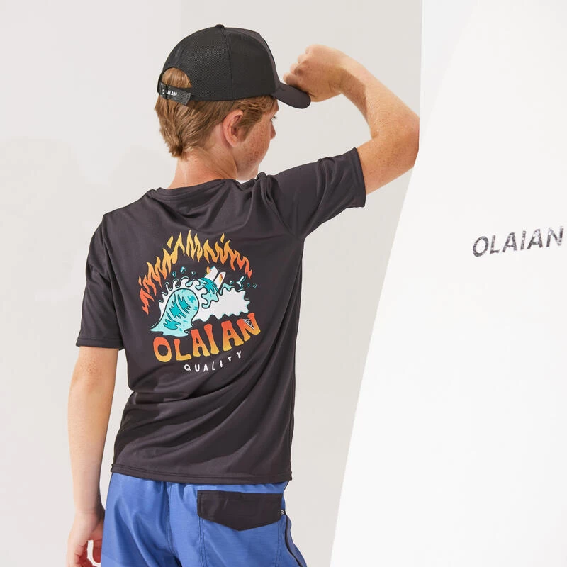 Water Tee Shirt Junior Manche Courte Vague Et Feu 5 Water Tee Shirt Junior Manche Courte Vague Et Feu – Image 5